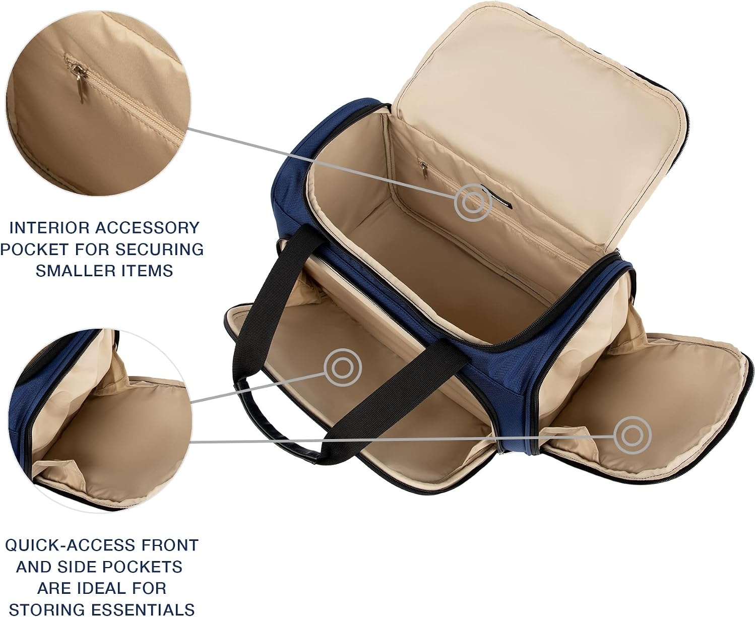 image:imageTravelpro Runway Softside 2Piece Luggage Set BlueBlue