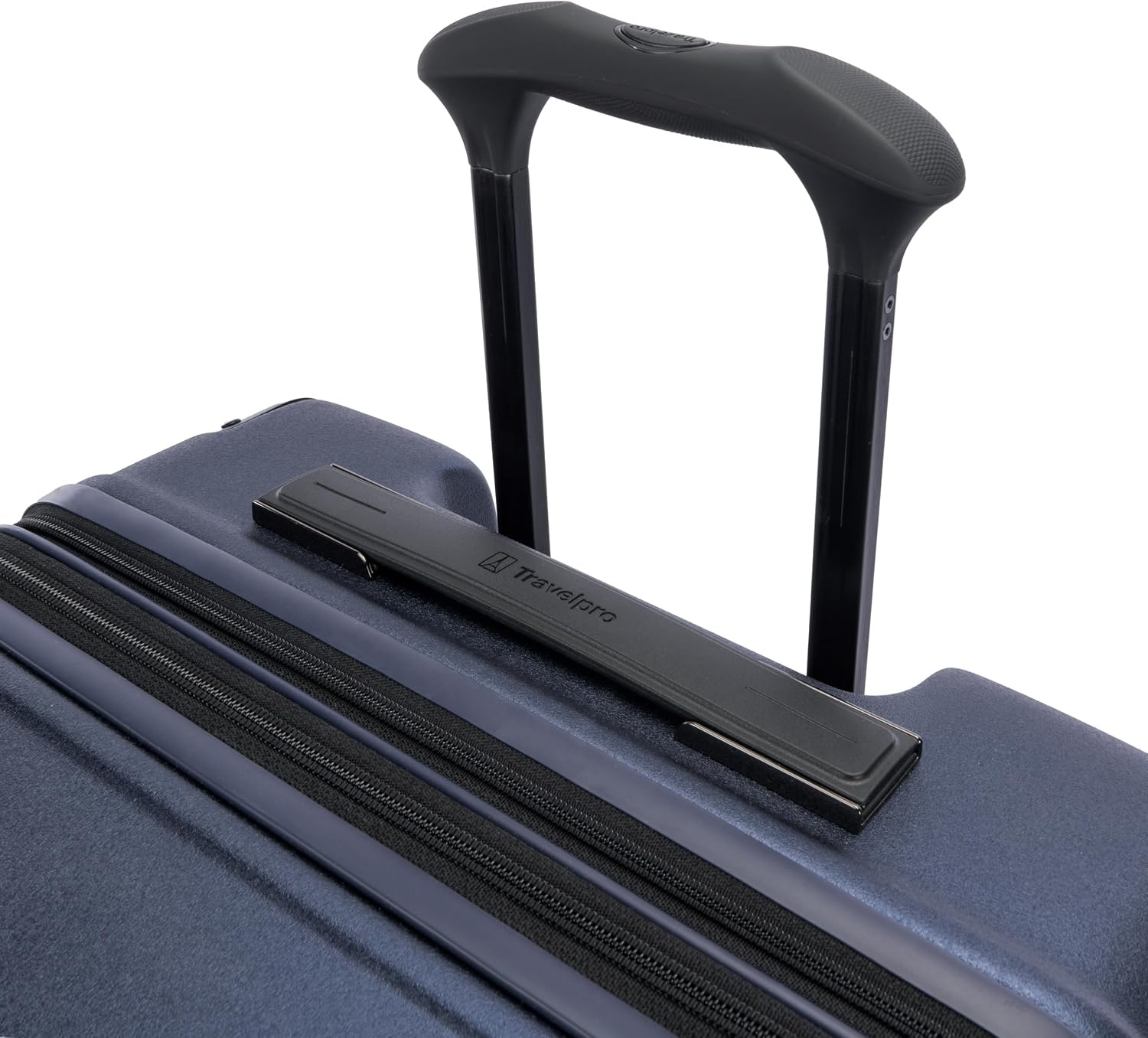 image:imageTravelpro Platinum Elite Hardside Checked Luggage Spinner Black 28InchAviator Navy