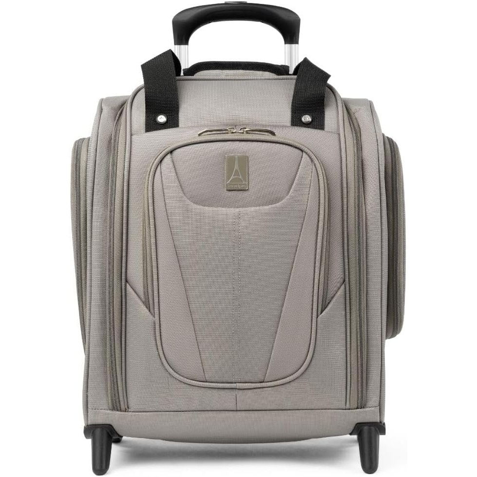 image:imageTravelpro Maxlite 5 Softside CarryOn Underseat Black 15InchChampagne