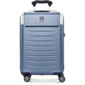 Travelpro Platinum Elite Hardside Checked Luggage Spinner, Black, 28-Inch(Dark Sky Blue)